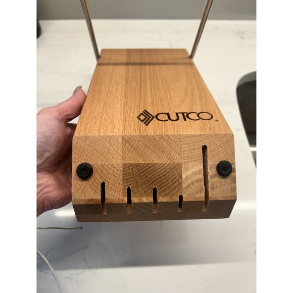 CUTCO Space Saver‎ Set Block - 5 slot  CURRENTLY PRODUCT ON WEBSITE (retails for - Picture 8 of 8